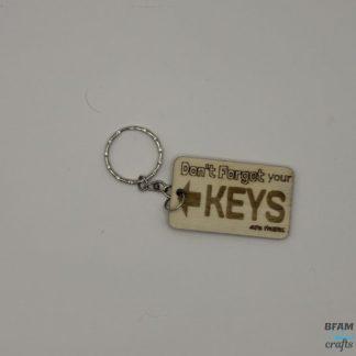 Don't forget your keys - P