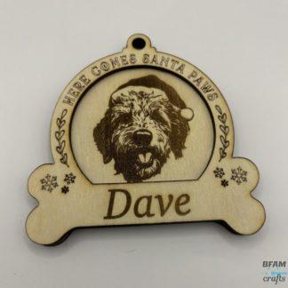 Dog Christmas Bauble