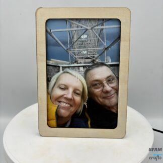 Customisable 6x4 photo frame
