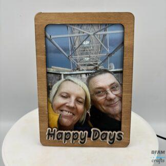 Happy Days 6x4 photo frame