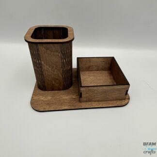 Wooden Desktop Tidy – Stylish & Practical Organiser